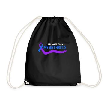 Je suis plus qu’une simple conscience de l’arthrite - Sac de sport léger - noir - Devant