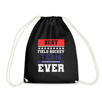 Best Field Hockey Team Ever American Flag Goalkeep - Turnbeutel - Schwarz - Vorne