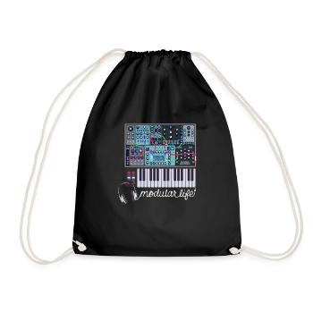 Modulaire Life Casque Casque Audio Synthétiseur - Sac de sport léger - noir - Devant