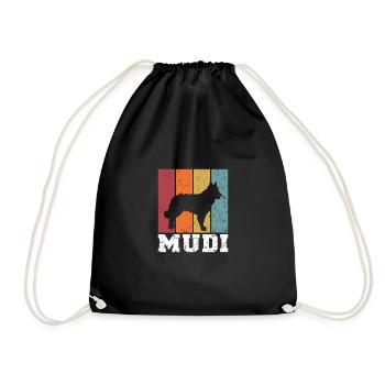 Mudi - Sac de sport léger - noir - Devant