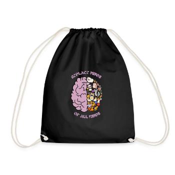 Remplacez les esprits de toutes sortes de t-shirts drôles - Sac de sport léger - noir - Devant