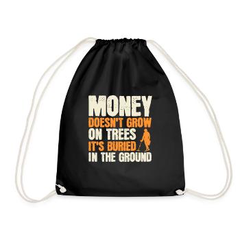 Détecteur de métaux Détection de métaux Chasse au trésor - Sac de sport léger - noir - Devant