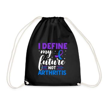 Je détermine mon avenir, pas ma conscience - Sac de sport léger - noir - Devant