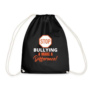 Unity Day Anti Bullying - Drawstring Bag - black - Front