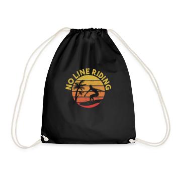 Pas de ligne Wakesurf Wake Surf Wakesurf Ride - Sac de sport léger - noir - Devant