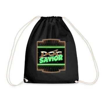 animal rights protect against animal cruelty lover - Drawstring Bag - black - Front