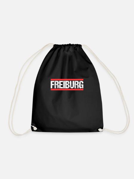 Freiburgerin Freiburger Freiburg - Turnbeutel - Schwarz