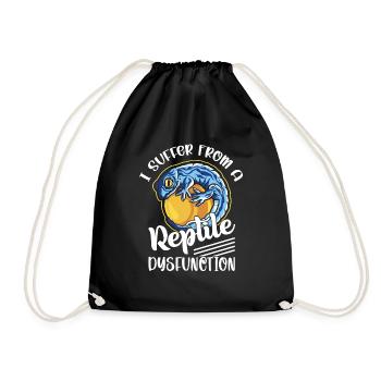 Je souffre d’un dysfonctionnement de reptile Lizard Lover R - Sac de sport léger - noir - Devant