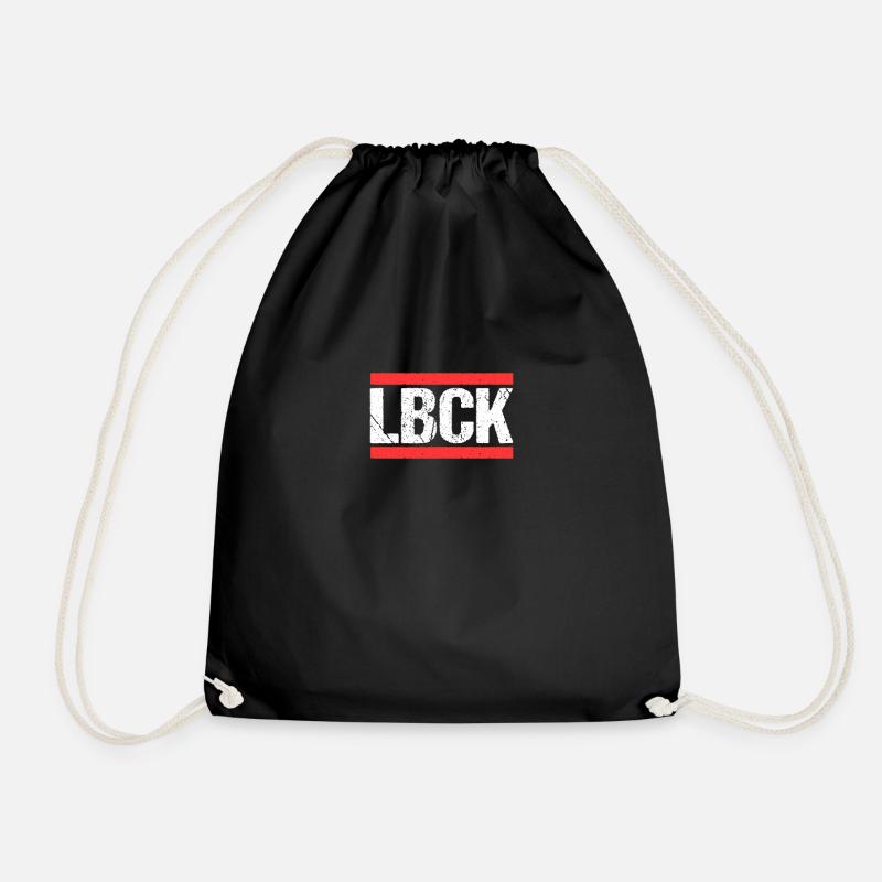 Lübeckerin Lübecker Lübeck - Turnbeutel - Schwarz
