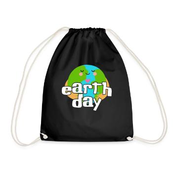 Jour de la Terre - Sac de sport léger - noir - Devant