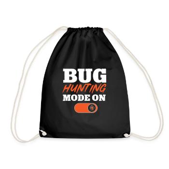 Collectionneur d’insectes Insectes, Amateur de coléoptères, Entomologiste - Sac de sport léger - noir - Devant