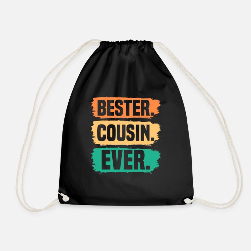 Cousin - Turnbeutel - Schwarz