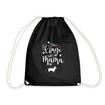Hilarant Corgis Mommas Appréciation Sarcastique - Sac de sport léger - noir - Devant