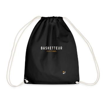 Basketteur Exceptionnel - Sac de sport léger - noir - Devant