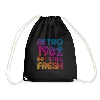 Millésime 1982 - Sac de sport léger - noir - Devant