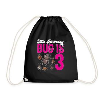 Insect collectors, insects, beetle lovers, entomologists - Drawstring Bag - black - Front