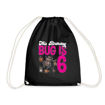 Insect collectors, insects, beetle lovers, entomologists - Drawstring Bag - black - Front