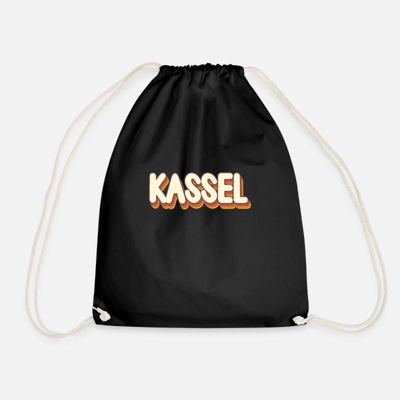 Kasselerin Kasseler Kassel - Turnbeutel - Schwarz