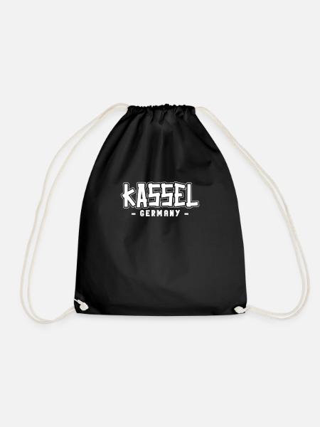 Kasselerin Kasseler Kassel - Turnbeutel - Schwarz