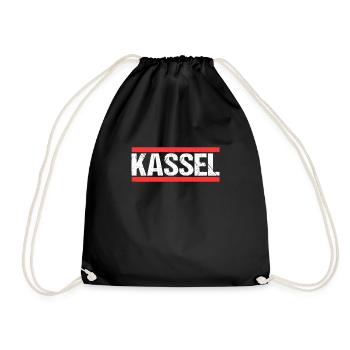 Kasselerin Kasseler Kassel - Turnbeutel - Schwarz - Vorne