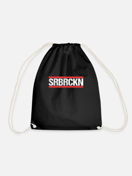 Saarbrückenerin Saarbrückener Saarbrücken - Turnbeutel - Schwarz