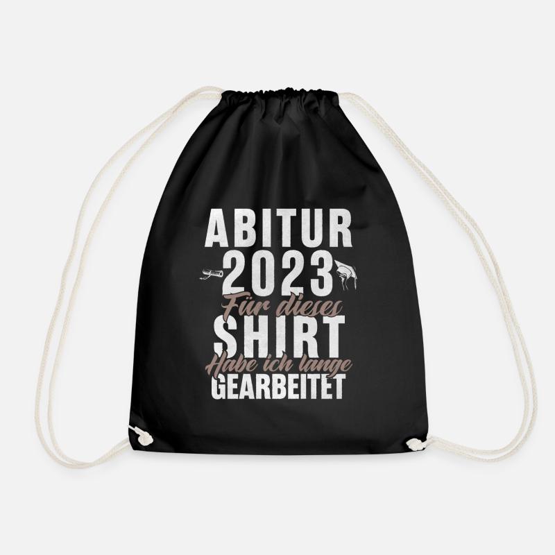 Abitur 2023 - Turnbeutel - Schwarz