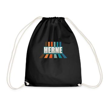Hernerin Herner Herne - Drawstring Bag - black - Front