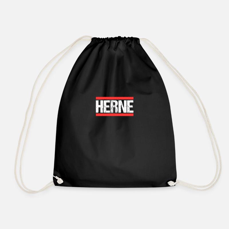 Hernerin Herner Herne - Turnbeutel - Schwarz