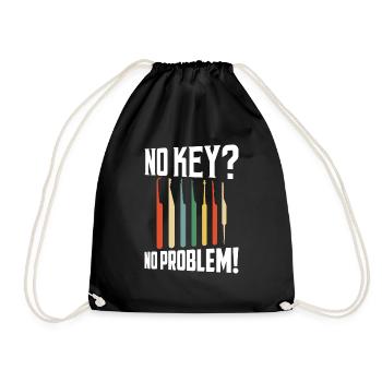 Pas de clé ? Aucun problème! Serrurier Serrurier - Sac de sport léger - noir - Devant