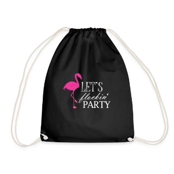 Humorous Occasional Drinking Sarcastic - Drawstring Bag - black - Front