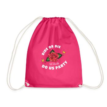 Drôles de Bachelorettes Festivités - Sac de sport léger - fuchsia - Devant