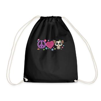 Galago - Sac de sport léger - noir - Devant