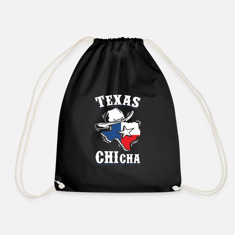 Texas - Turnbeutel - Schwarz