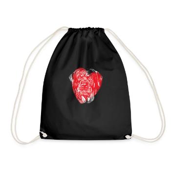 Accessoires pour chiens Rottweiler Propriétaires de chiens - Sac de sport léger - noir - Devant