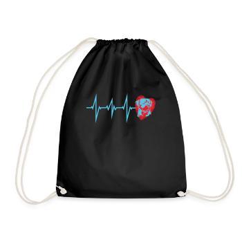 Accessoires pour chiens Rottweiler Propriétaires de chiens - Sac de sport léger - noir - Devant