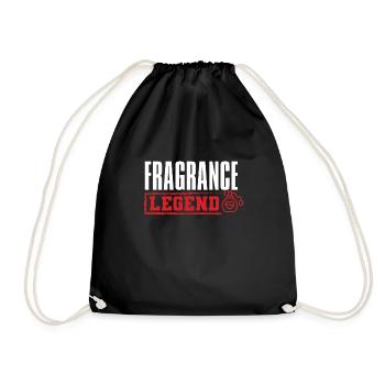 Parfüm Fragrance Perfüm Perfume Parfum Duft - Turnbeutel - Schwarz - Vorne