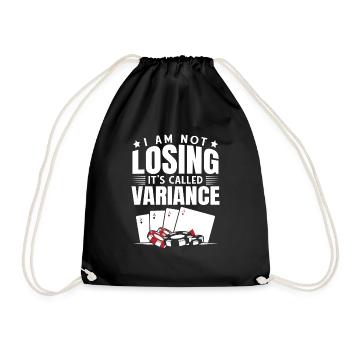 Aces Spades Poker I Am Not Losing It's Called Vari - Drawstring Bag - black - Front
