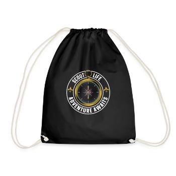 Boy Scout Adventure - Drawstring Bag - black - Front