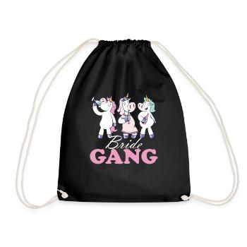Bride Hen Party JGA - Team Bride - Sac de sport léger - noir - Devant