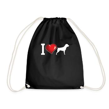 Accessoires pour chiens Rottweiler Propriétaires de chiens - Sac de sport léger - noir - Devant