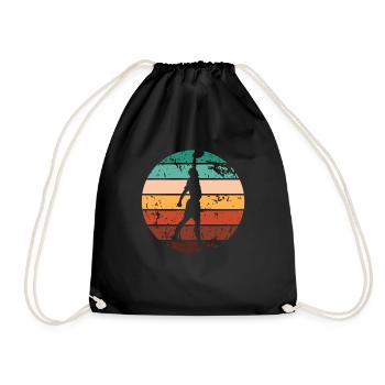 Disque de lancer de frisbee ultime - Sac de sport léger - noir - Devant