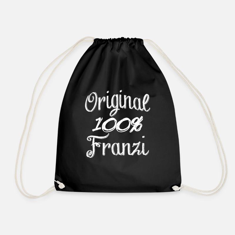 Original 100% Franzi - Turnbeutel - Schwarz