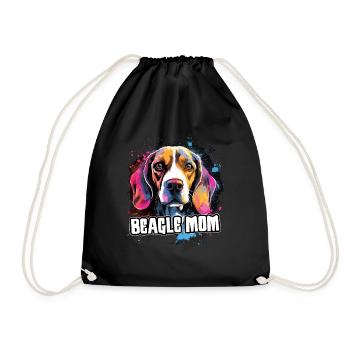 Beagle Dog Cadeau Dire - Sac de sport léger - noir - Devant