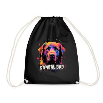Kangal Dog Cadeau Dire - Sac de sport léger - noir - Devant