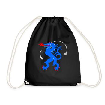 Golf Professional Panther - Drawstring Bag - black - Front