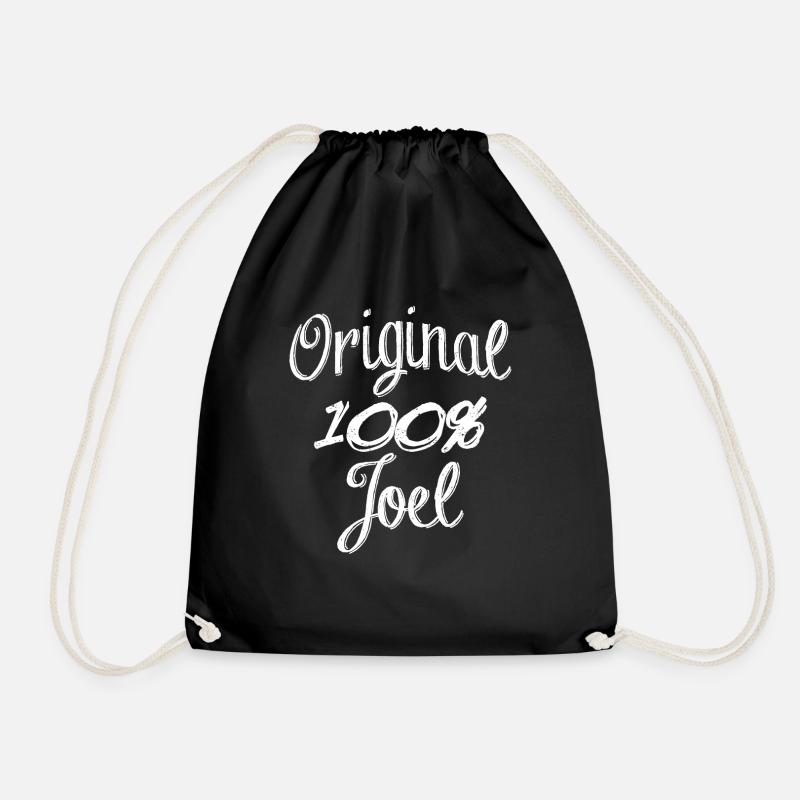 Original 100% Joel - Turnbeutel - Schwarz