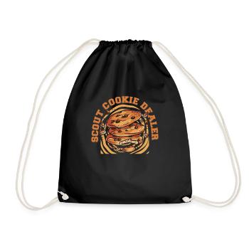 Boy Scout Cookies - Drawstring Bag - black - Front