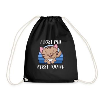 Dents dentaires Dentiste Dentiste - Sac de sport léger - noir - Devant