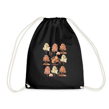 Halloween, Autumn, Trees, Autumn, Season, Leaves, Leaf - Drawstring Bag - black - Front