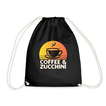 Virtual Reality VR Gift - Drawstring Bag - black - Front